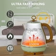 thumbnail image 4 of Hervidor eléctrico Evoloop 1.7L sin BPA de acero inoxidable 1500W, 4 of 8