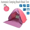 MIARHB Portable Automatic Set-up Camping Beach Shade Tent Outdoor UV Protection Tents