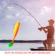 thumbnail image 2 of Juego de cebos de pesca, peces de imitación suaves y coloridos, cebos blandos para pesca, cebos de pesca, diseño de última generación, 2 of 9