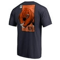 thumbnail image 3 of Men's Navy Chicago Bears Midway Monster T-Shirt, 3 of 3