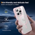 thumbnail image 4 of New High Quality No Yellowing PC Hard Phone Case For iPhone 16 15 14 13 12 11 Pro Max Plus Clear Magnetic Magsafe Antiskid Cover, 4 of 5