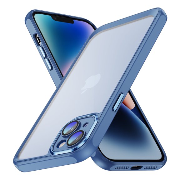 iPhone 15 Plus Case, Crystal Clear Anti-Scratch Shock Absorption Hard Phone Cover, Shockproof Protection TPU Bumper For Iphone 15 Plus Cases