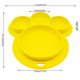 thumbnail image 5 of Bearachild de cena para niños, alimentación de silicona, frutas, dividido, cuenco, forma de pata, vajilla de alimentación, juguete para Mostrada Amarillo Bearachild HA003350-06, 5 of 6