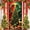 X, variant on HYLLai Christmas Door Cover Santa Claus – 35x71 Inch Festive Door Decoration for Indoor and Outdoor Use, Perfect for Holiday Home Party Decor (E)