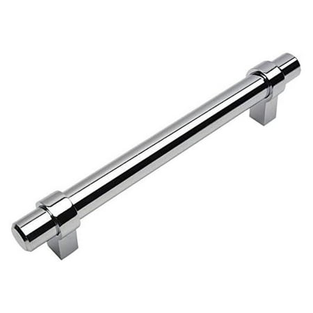 10 Pack 161-128CH Polished Chrome Contemporary Bar Cabinet Handle Pull...