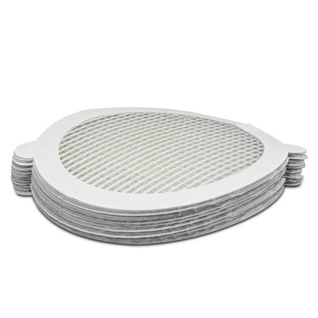 

30 Pieces Drain Mesh Stickers One-off Shower Hair Catcher Bath Self-adhesive Anti-blocking Drainage Filter Kitchen Strainer 110mm Diameter
