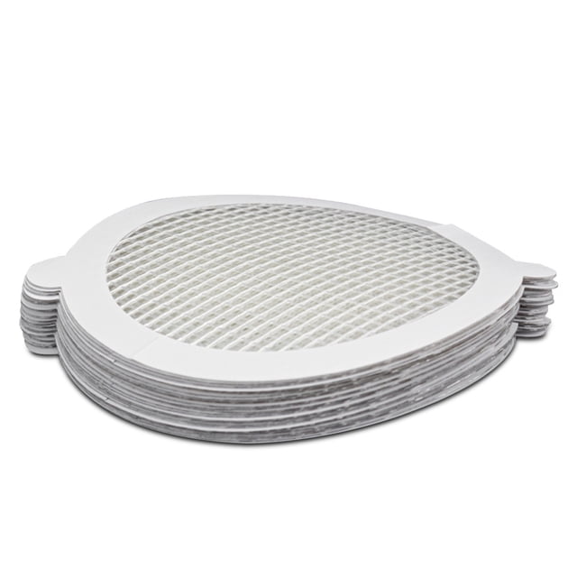 Advancent 30 Uds. Pegatinas de malla de drenaje para suelo, trampa para el pelo de ducha, filtro antibloqueo para baño, suministros para fregadero de Type3 NO3 Advancent HA010232-02