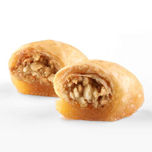 Ziyad Zalatimo Assorted Baklava Sweets Pistachio, 6 x 820g Square Tin