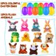 thumbnail image 3 of Camirus 12 Piezas de Huevos de Pascua Rellenos con Mini Juguetes de Animales de Peluche Lindos Animales de Peluche Llavero de Felpa para niños Favores de Fiesta de Pascua Cesta de Pascua Rellenos/Rell, 3 of 4