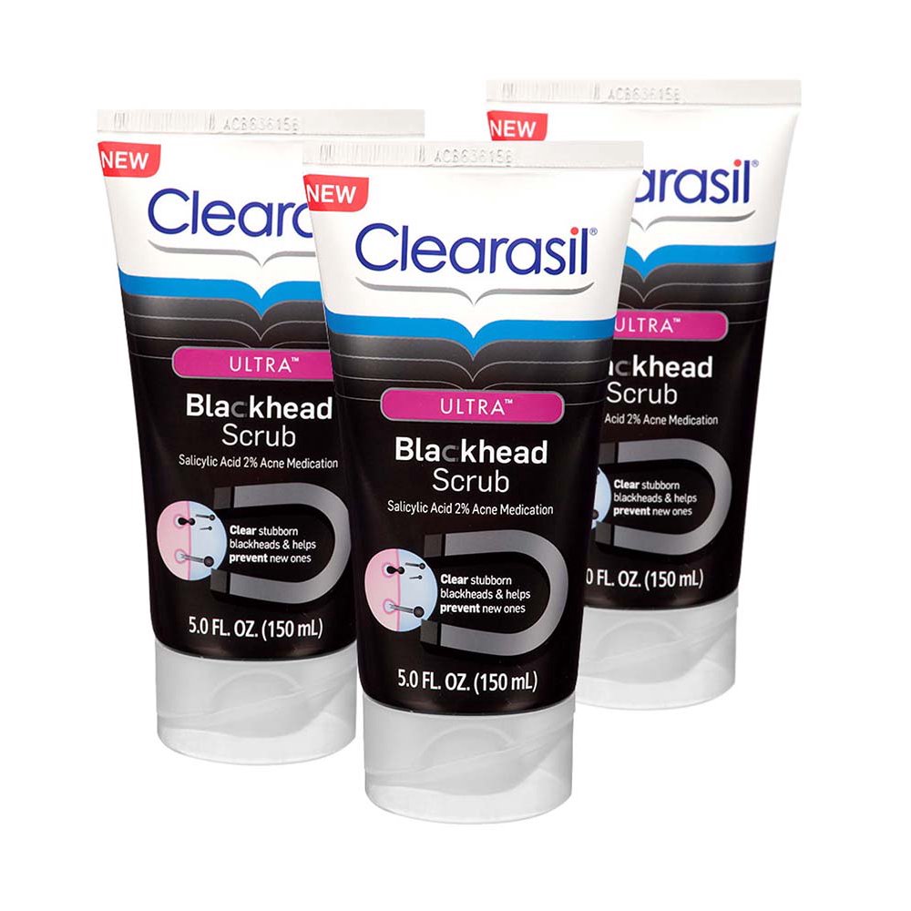 Clearasil Ultra Blackhead Scrub 5 oz (Pack of 3)