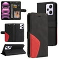 thumbnail image 1 of GANGXUN Flip Case for Xiaomi Redmi Note 12 Pro – Leather Wallet Cover with Card Slots, Kickstand & Color Stitching Protective Folio, 1 of 6