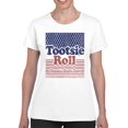 thumbnail image 2 of Officially Licensed Tootsie Roll Vintage Design Women's T-shirt, 2 of 3