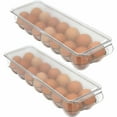 thumbnail image 4 of Vikakiooze 14 Eggs Eggs Storage Box Food Container Eggs Refrigerator Storage Box Household, 4 of 9