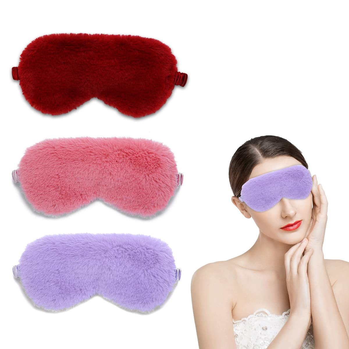 3 máscaras para dormir, para dormir la siesta y viajar, antifaces