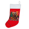 thumbnail image 1 of Carolines Treasures DAC1108CS 18 x 13.5 in. Unisexe Briard Polyester Bas de Noël, 1 of 1