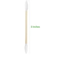 thumbnail image 4 of CozyNestFinds 3600pcs Precision Tip Cotton Swabs for Makeup, Bamboo Sticks and Double Pointed, 4 of 11