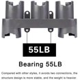thumbnail image 1 of Soporte de pared para accesorios, kit convertidor adaptador para Dyson, repuesto para aspiradora Dyson (gris, con paquete de piezas) Ormromra GX-540, 1 of 7