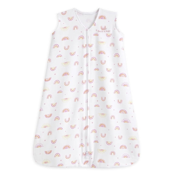 HALO® SleepSack® Wearable Blanket - 100% Cotton - Sunshine Rainbows LG