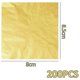 thumbnail image 2 of 200 PCS Gold Sheets Gold Foil for Art Gilding Flakes Multipurpose Gold Leaves Flakes Gold Flakes 8.5 X 8 cm, 2 of 5