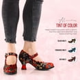 thumbnail image 6 of L`Artiste Adodora Women's Mary Jane Pump with Elegant Floral Tapestry Design, 6 of 8