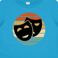 thumbnail image 4 of Inktastic Theater Masks Acting Retro Sunset Boys or Girls Baby T-Shirt, 4 of 5