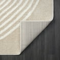 thumbnail image 4 of Abani Nuevo Collection Area Rug Mid Century Modern Bedroom Living Room Decor Floor Rug 8 x 10 Beige Cream, 4 of 11