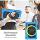 thumbnail image 3 of Funda para Samsung Galaxy Tab S10 Lite/ S10 FE/ S9 FE 10.9 pulgadas/Tab S9 11 pulgadas, funda protectora resistente a prueba de golpes con protector de pantalla, soporte giratorio de 360°, 3 of 9