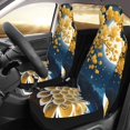 thumbnail image 2 of Vsdgher Moonlit Golden Tree Peacock Automotive Seat Covers for Cars Trucks and SUVs – Car Seat Covers for Truck Seat Protectors Set of 2, 2 of 7