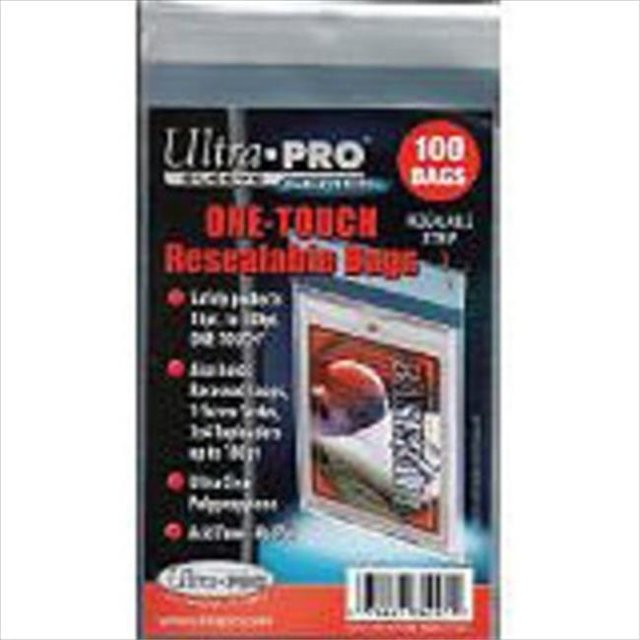 Ultra Pro One Touch Resealable Bags 35 pt - 180 pt.