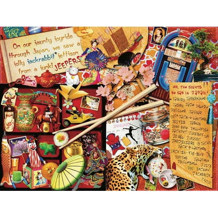 UPC: 0704846705487 | Oh the Sights You ll See in Japan a 500-piece Puzzle by Hart Puzzles