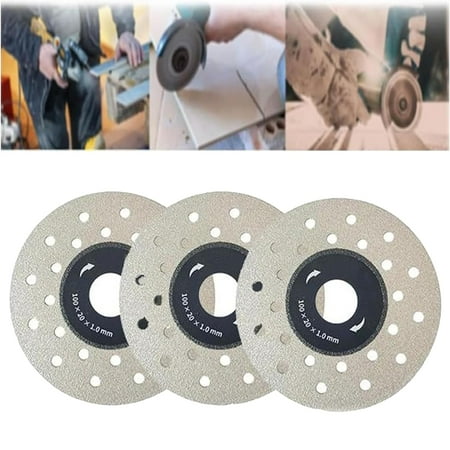 

Porous Widened Cutting Blade for Stone Ceramic 3/6/9pcs Cutting for Stone Ceramic Porous Widened Rock Slabs Cutting Disc Ceramic Tile and Rock Slab Cutting and Grinding Disc for Angle Grinder (3PCS)l
