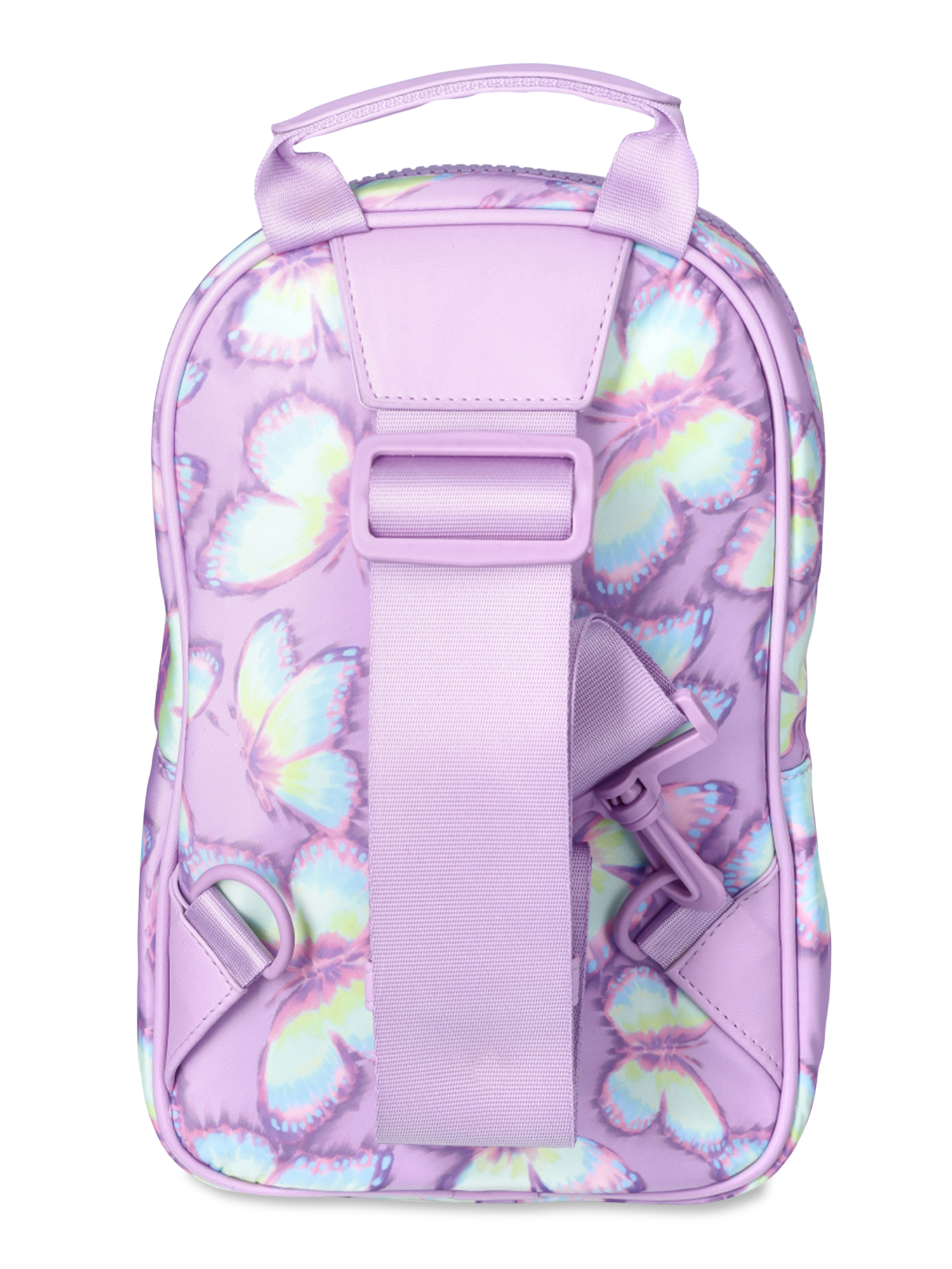 No Boundaries Women's Hands-Free Sling Bag, Lavender Butterfly - image 3 of 6