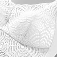 thumbnail image 5 of Zen Chic Bras for Older Women Posture Correcting Wireless Seamless Senior Bra Plus Size Mesh Full Coverage Bralette White 34, 5 of 6