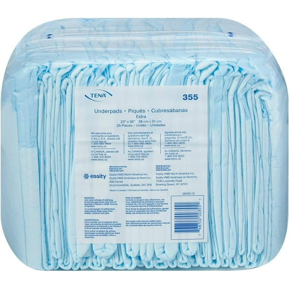 TENA® Extra Absorbency Underpad 23" x 36" Case of 150
