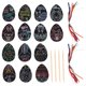 thumbnail image 3 of Kit de manualidades de Pascua PENGJTMXG 60 piezas tarjetas para raspar papel con palo de madera, 3 of 4
