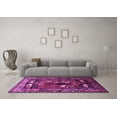 thumbnail image 3 of Ahgly Company Indoor Rectangle Animal Purple Traditional Area Rugs, 8' x 12', 3 of 4