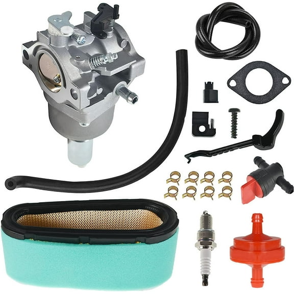 ALL-CARB Carburetor Kit Replacement for Briggs & Stratton 799727 Engine Lawn Mower 496894S 496894 Air Filter