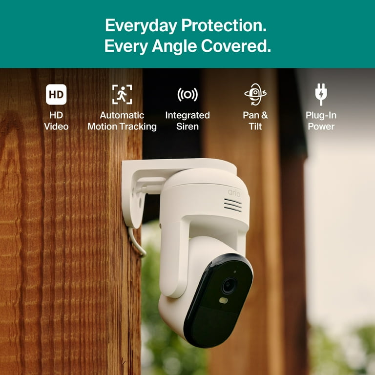 Arlo Essential Pan Tilt Security Camera 1080p HD (2025 Release