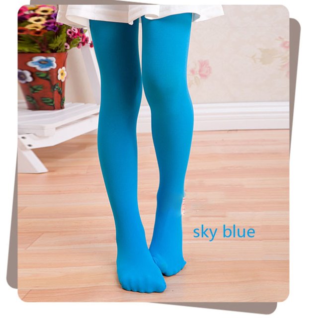 10pcs/Lot Children Pantyhose Girls Stocking Bottoming Pantyhose Stockings 3-12Years