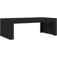 thumbnail image 4 of Generic Coffee Table Black 102x50x36 cm Engineered Wood, 4 of 7