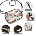 thumbnail image 3 of FORMRS Mini Crossbody Bag for Women Adjustable Rope Shoulder Casual Phone Purse, Orange Cartoon Houses, 3 of 7