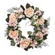 thumbnail image 1 of Guirnalda de coronas artificiales de 45 cm, accesorios para fotografía, arreglos de coronas florales para Amarillo, 1 of 9