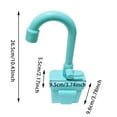 thumbnail image 2 of Rot 30 cm Rot 30 cm Rot 30 cm Rot 30 cm Rot 30 cm Rot Jouet de Cuisine Réaliste Robinet d'Eau en Forme Ensemble de Jeu Abreuvoir Jouet Robinet pour Enfants Jouet Remplaçable Accessoires pour la Maison Convient aux Garçons et, 2 of 3