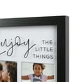 Mainstays 10x22 5Opening Sentiment Collage Picture Frame, Black