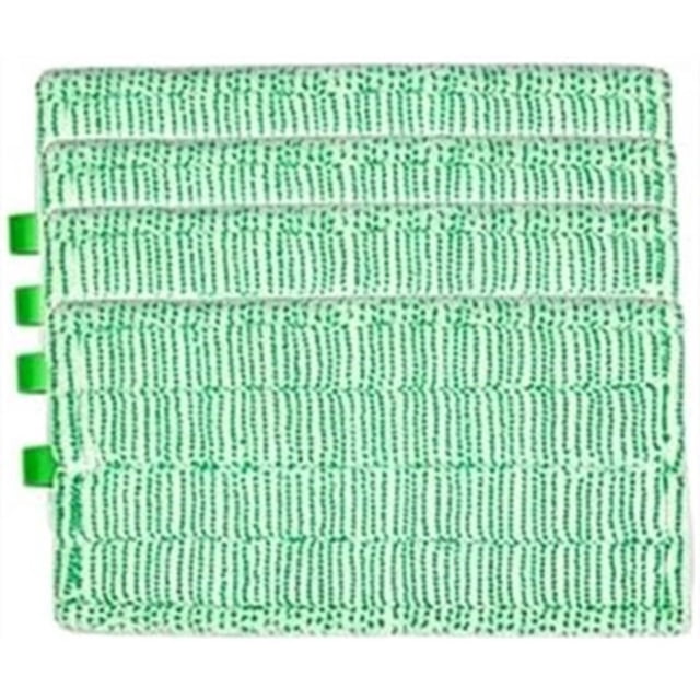 Juego de 4 Almohadillas de Mopa para Kobold SP7, SP600, SPB100 - Paños de Limpieza de Microfibra, Lavables y Reutilizables