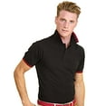 thumbnail image 3 of Asquith & Fox Mens Classic Fit Tipped Polo Shirt, 3 of 4