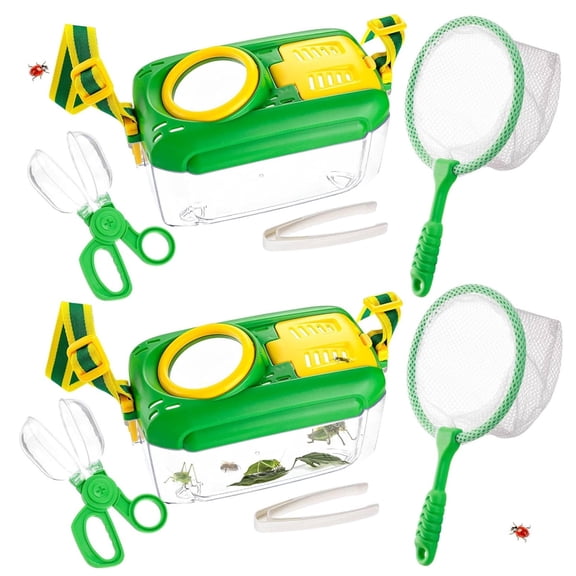 LiangXianzhen Bug Collecting Kit Outdoor Explorer Educational for Boys & Girls 2 Set