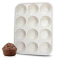 thumbnail image 1 of Silicone Muffin Pan Regular Size 7/12 Cups Cupcake Pan Non-stick Durable Baking Mold for Home Kitchen, 1 of 5