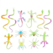 Assorted Color Glow Creatures Party Favors, 12 Count, by Way To Celebrate