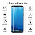 thumbnail image 2 of 2x Samsung Galaxy S8 Plus Screen Protector Glass Film Full Cover 3D Curved Case Friendly Screen Protector Tempered Glass for Samsung Galaxy S8 Plus Clear, 2 of 6